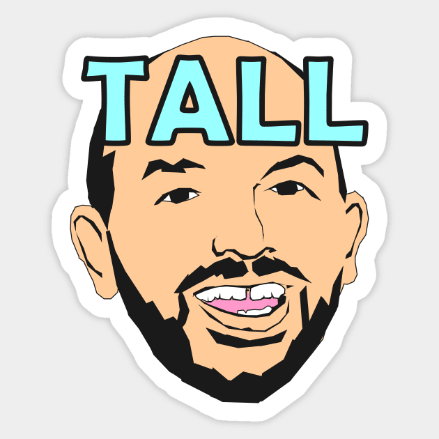 Tall Sticker by manminusone